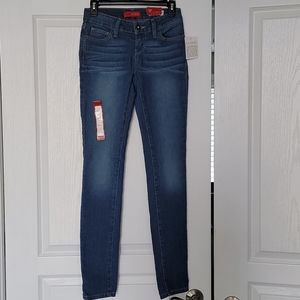 Guess Sienna Curvy Skinny Mid-Rise Jeans With Tags